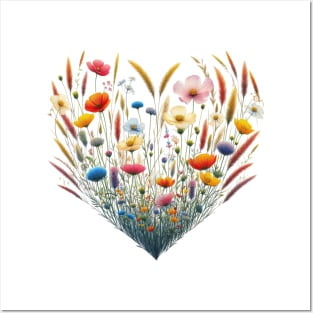 Fleurs de Saint Valentin Posters and Art